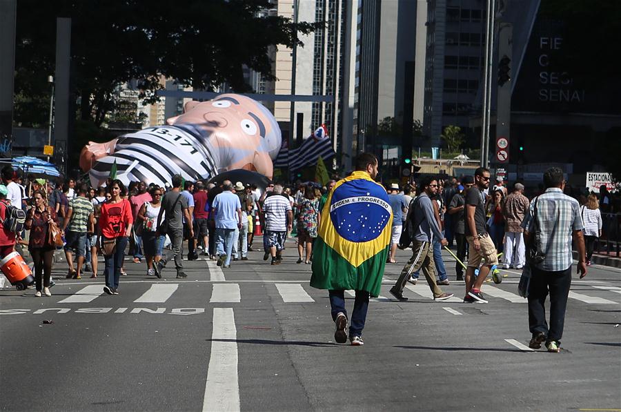 (3)BRASIL-SAO PAULO-SOCIEDAD-PROTESTA