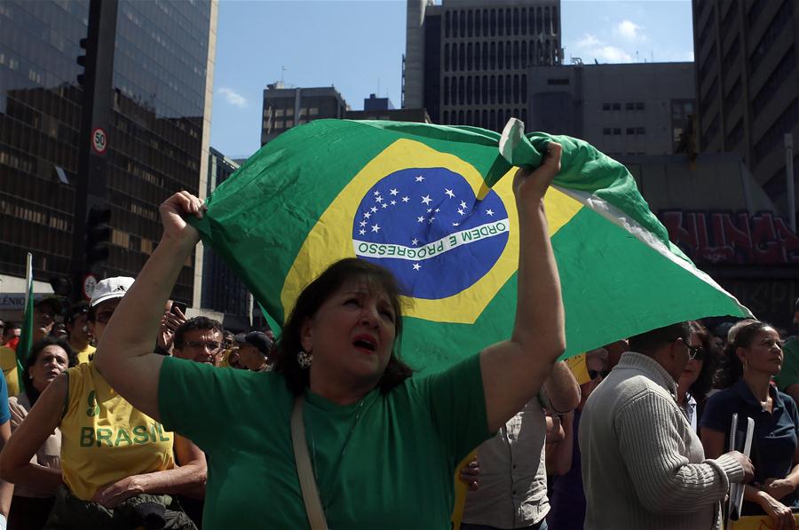 (1)BRASIL-SAO PAULO-SOCIEDAD-PROTESTA