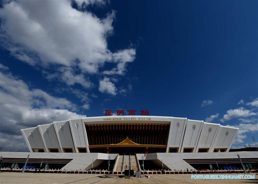 CHINA-KUNMING-SOUTH RAILWAY STATION-CONSTRUCTION (CN)