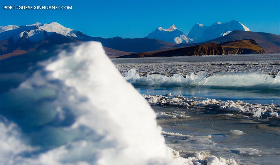 CHINA-TIBET-PLATEAU LAKE-SCENERY (CN)