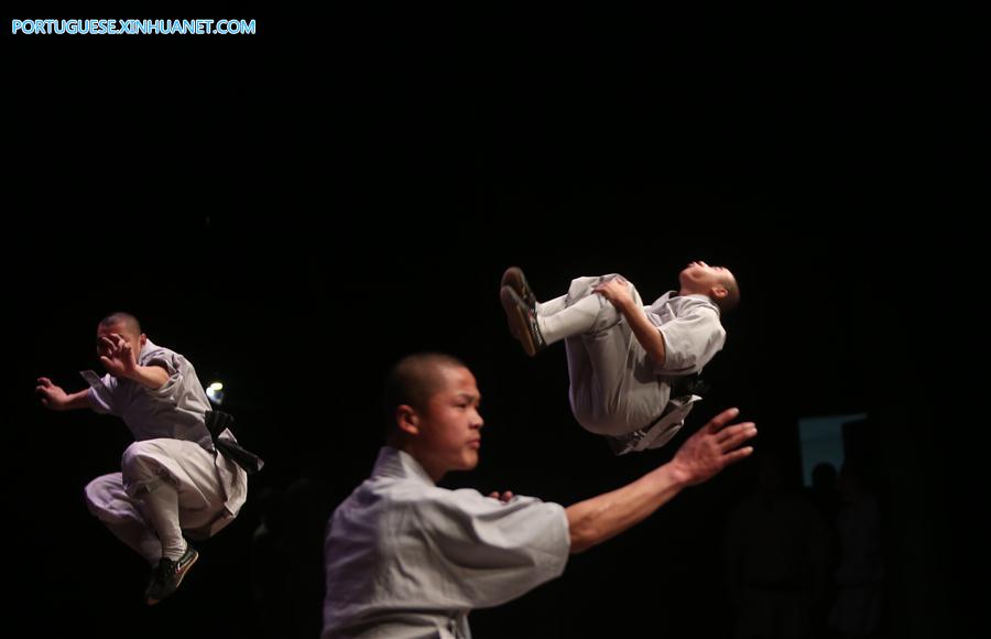 MIDEAST-RAMALLAH-CHINA-SHAOLIN KUNGFU-MARTIAL ART        