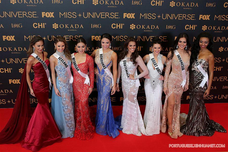 PHILIPPINES-PASAY CITY-MISS UNIVERSE-RED CARPET EVENT