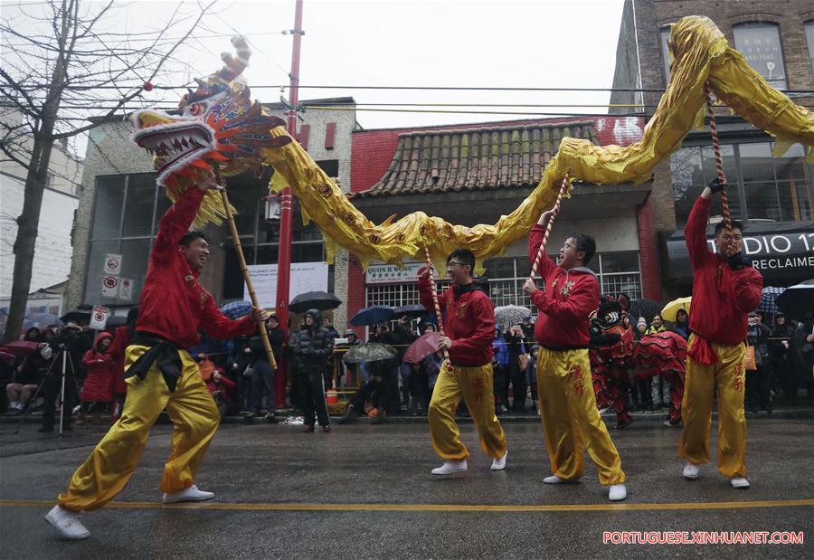 CANADA-VANCOUVER-CHINESE LUNAR NEW YEAR-PARADE