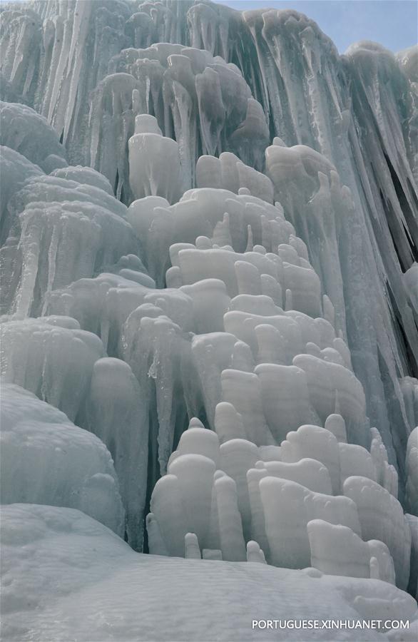 CHINA-HEBEI-FROZEN WATERFALL (CN)