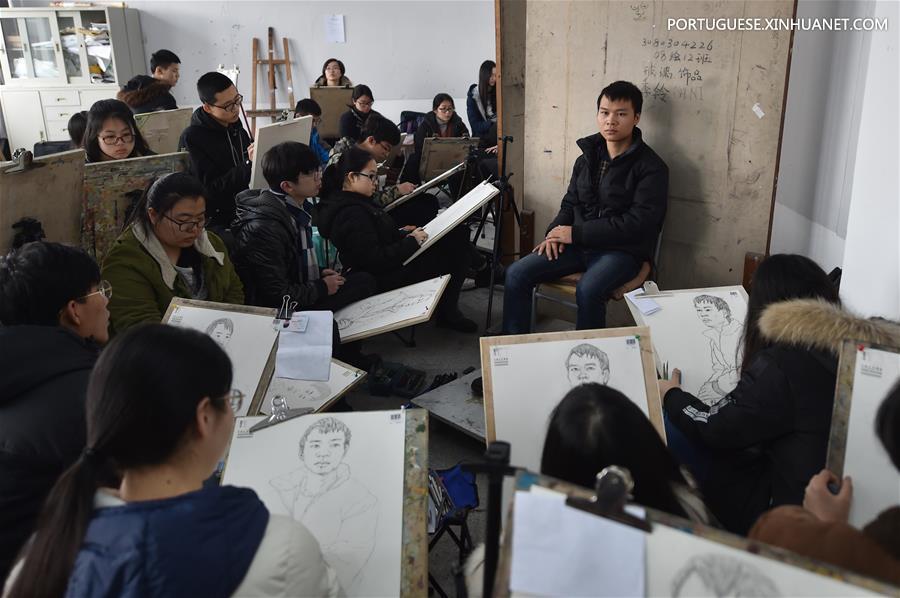 CHINA-HANGZHOU-ART EXAM (CN)