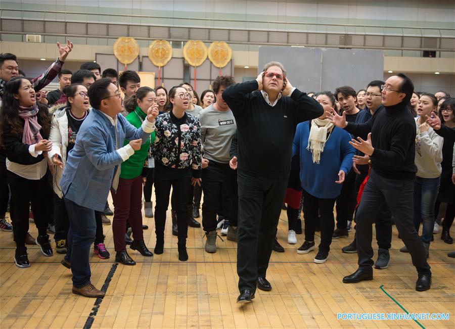 CHINA-BEIJING-NCPA-OPERA TURANDOT-REHEARSAL (CN)