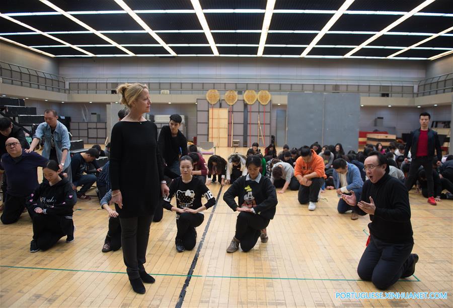 CHINA-BEIJING-NCPA-OPERA TURANDOT-REHEARSAL (CN)