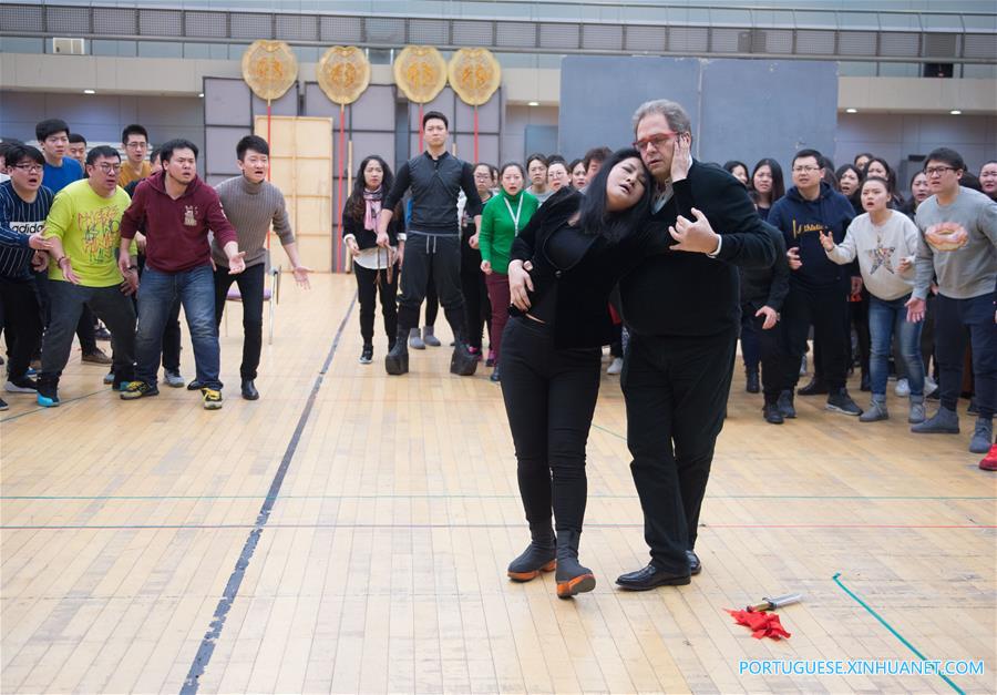 CHINA-BEIJING-NCPA-OPERA TURANDOT-REHEARSAL (CN)