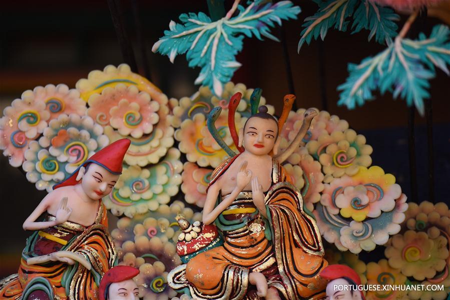 CHINA-QINGHAI-XINING-BUTTER STATUE (CN)