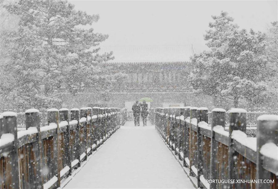 #CHINA-HEBEI-SNOWFALL (CN)