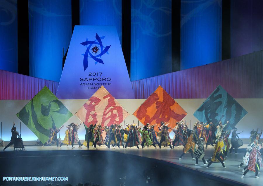 (SP)JAPAN-SAPPORO-ASIAN WINTER GAMES-OPENING CEREMONY