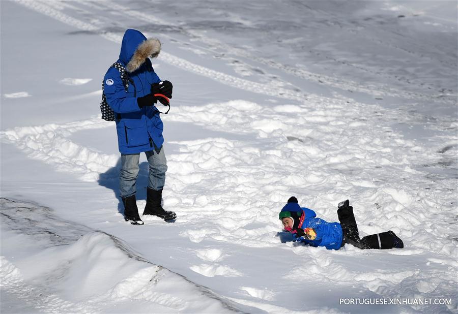 CHINA-HEILONGJIANG-HARBIN-SNOW (CN)