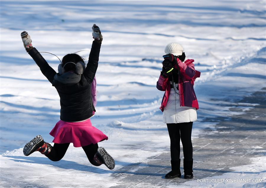 CHINA-HEILONGJIANG-HARBIN-SNOW (CN)