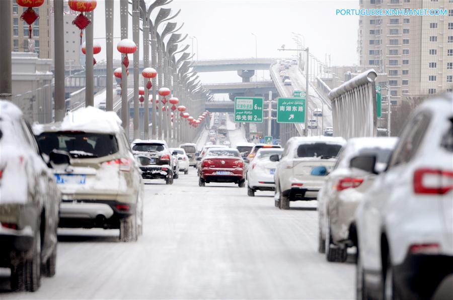 CHINA-XINJIANG-SNOWFALL (CN)