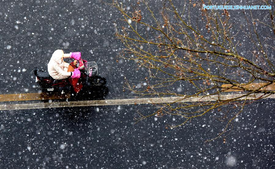 CHINA-WEATHER-SNOWFALL (CN)