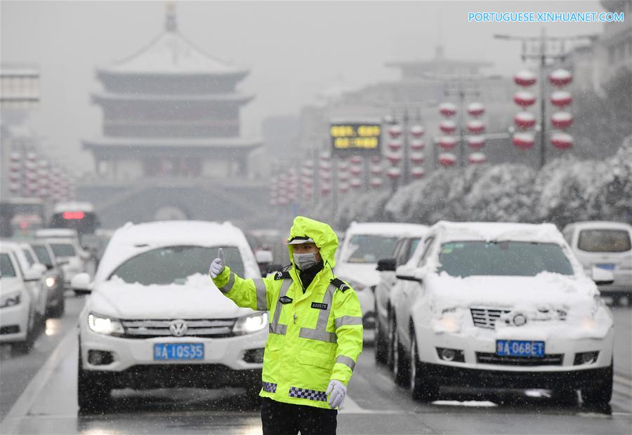 CHINA-WEATHER-SNOWFALL (CN)