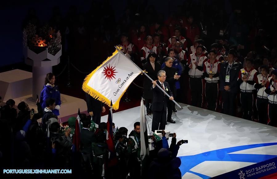 (SP)JAPAN-SAPPORO-ASIAN WINTER GAMES-CLOSING CEREMONY