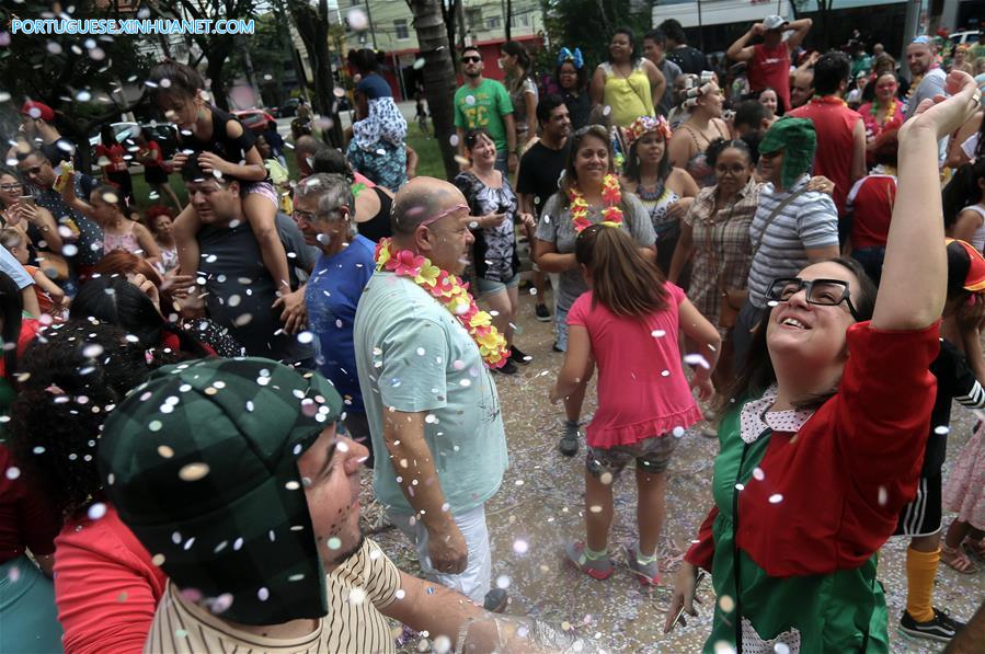 (4)BRASIL-SAO PAULO-SOCIEDAD-CARNAVAL