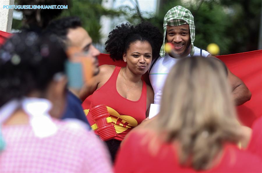 (5)BRASIL-SAO PAULO-SOCIEDAD-CARNAVAL