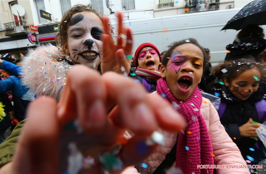 BELGIUM-BRUSSELS-CARNIVAL FOR CHILDREN