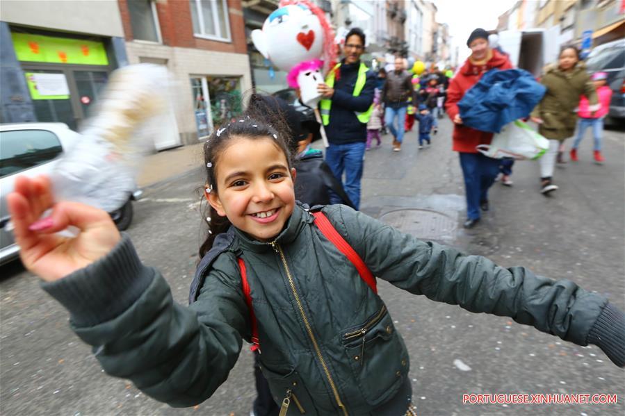 BELGIUM-BRUSSELS-CARNIVAL FOR CHILDREN