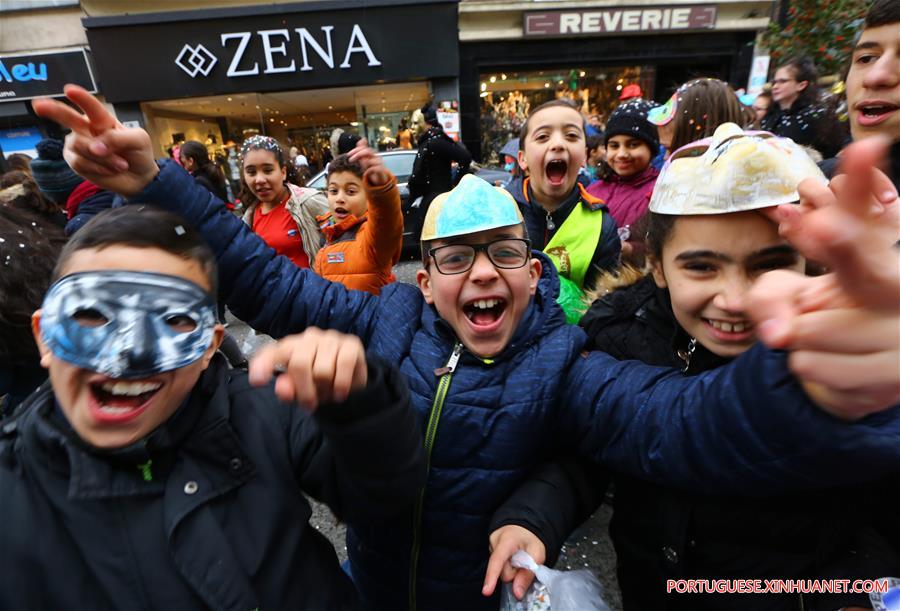 BELGIUM-BRUSSELS-CARNIVAL FOR CHILDREN