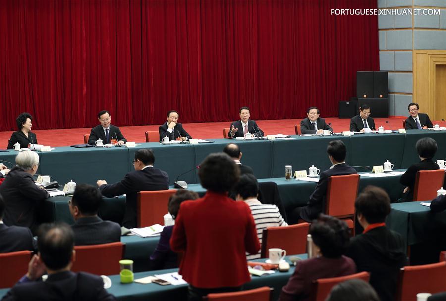 (TWO SESSIONS)CHINA-BEIJING-ZHANG GAOLI-CPPCC-PANEL DISCUSSION (CN)