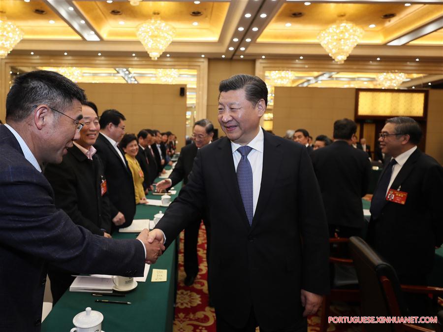 (TWO SESSIONS)CHINA-BEIJING-XI JINPING-CPPCC-PANEL DISCUSSION (CN)