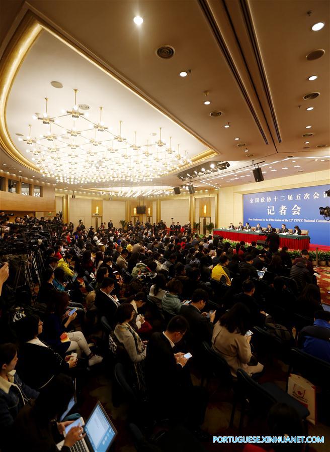 (TWO SESSIONS)CHINA-BEIJING-CPPCC-PRESS CONFERENCE-SOCIETY AND PEOPLE (CN)