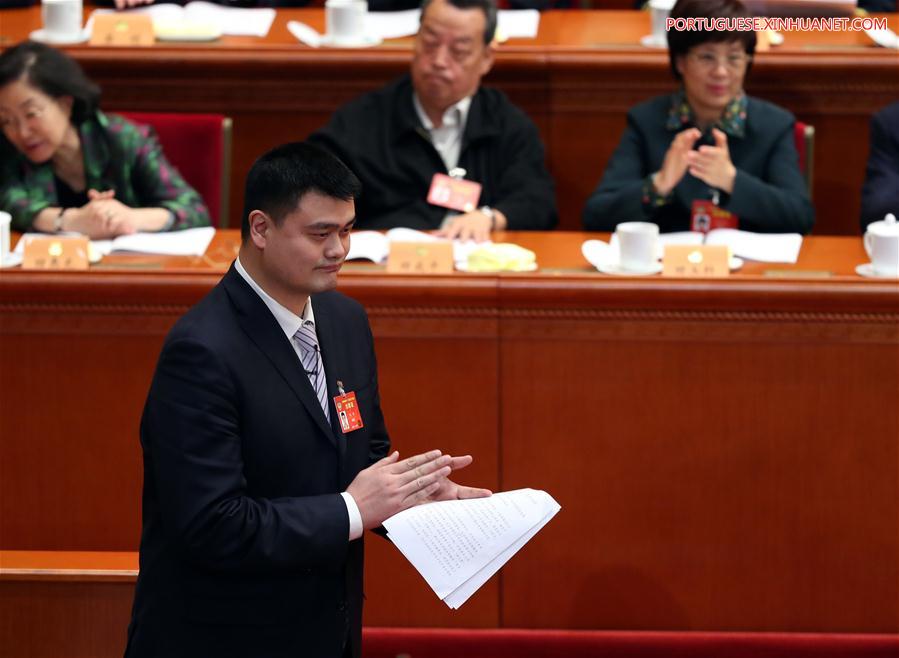 (TWO SESSIONS)CHINA-BEIJING-CPPCC-YAO MING(CN)