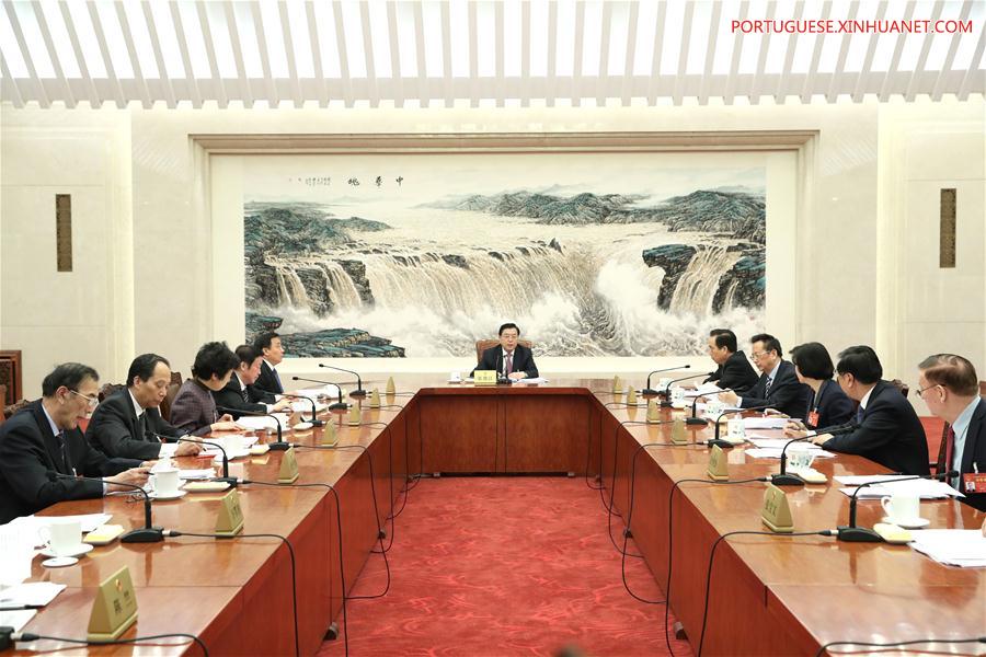 (TWO SESSIONS)CHINA-BEIJING-ZHANG DEJIANG-NPC-MEETING (CN)
