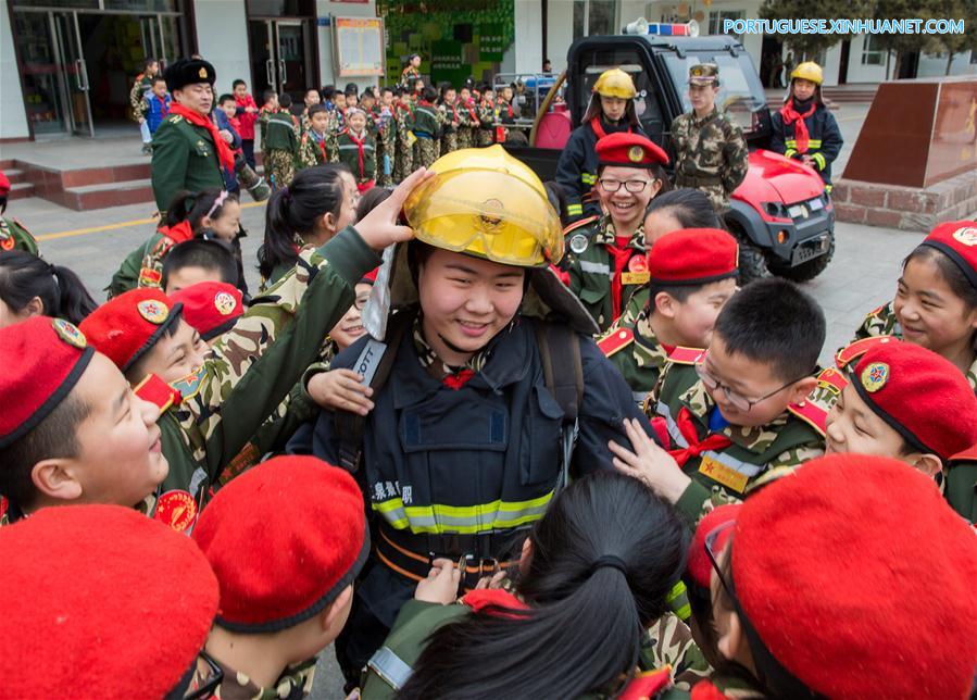 #CHINA-HOHHOT-FIREFIGHTING ACTIVITY(CN)