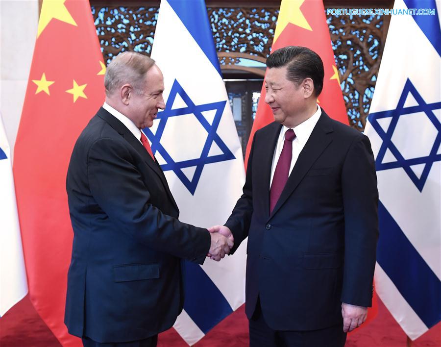 CHINA-BEIJING-XI JINPING-ISRAEL PM-MEETING (CN)