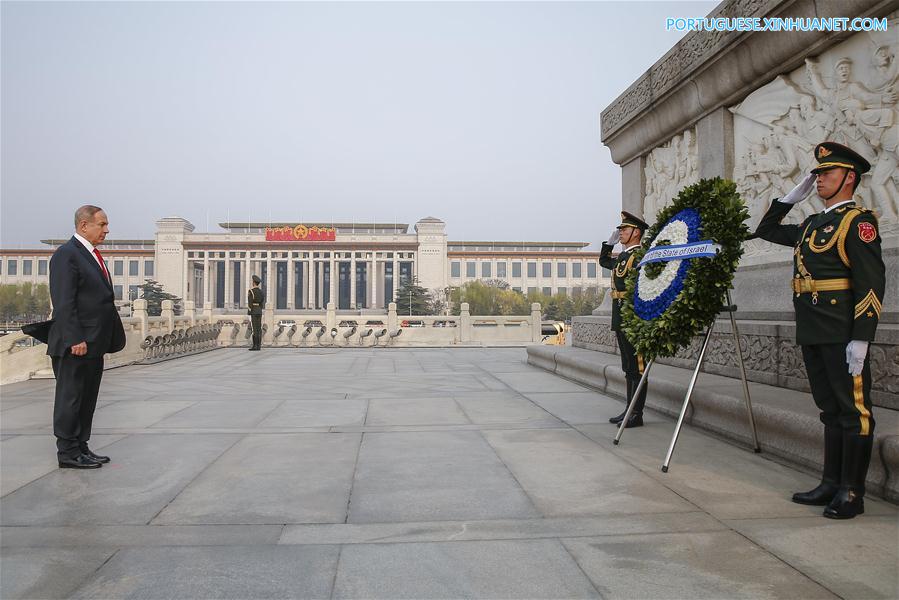 CHINA-BEIJING-ISRAELI PM-VISIT(CN)