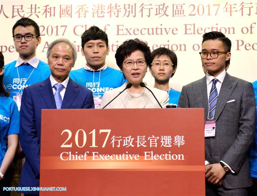 CHINA-HONG KONG-CHIEF EXECUTIVE-ELECTION-LAM CHENG YUET-NGOR (CN)