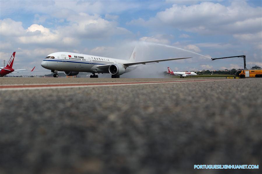 (1)BRASIL-SAO PAULO-CHINA-INDUSTRIA-AVIACION
