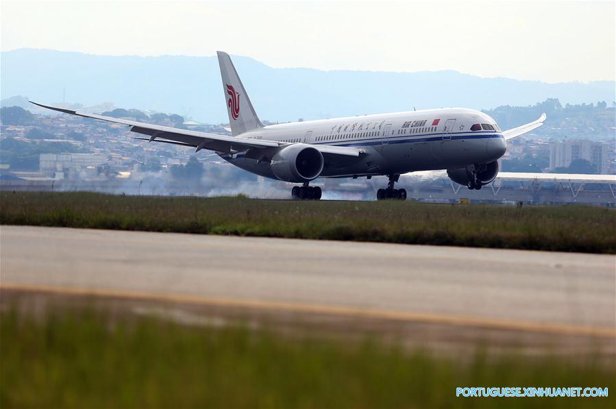 (2)BRASIL-SAO PAULO-CHINA-INDUSTRIA-AVIACION