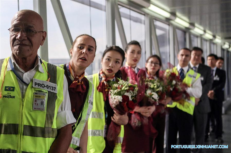 (4)BRASIL-SAO PAULO-CHINA-INDUSTRIA-AVIACION