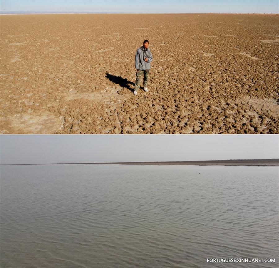 CHINA-GANSU-DUNHUANG-LAKE-CONSERVATION (CN)