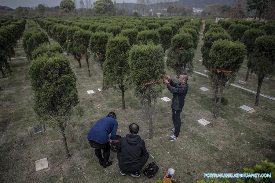 CHINA-WUHAN-TREE BURIAL (CN)