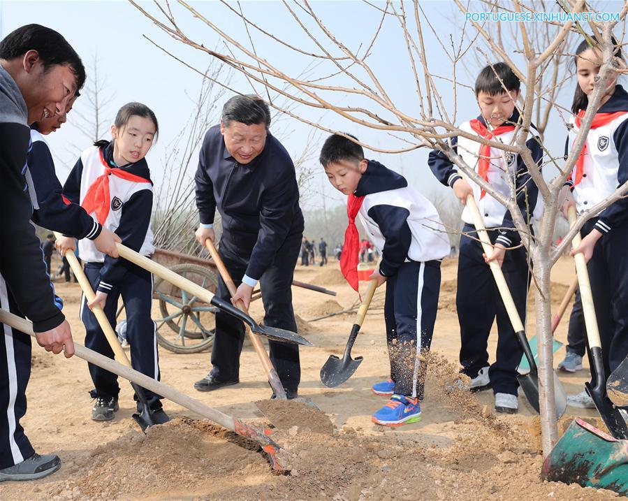 CHINA-BEIJING-XI JINPING-TREE PLANTING (CN)