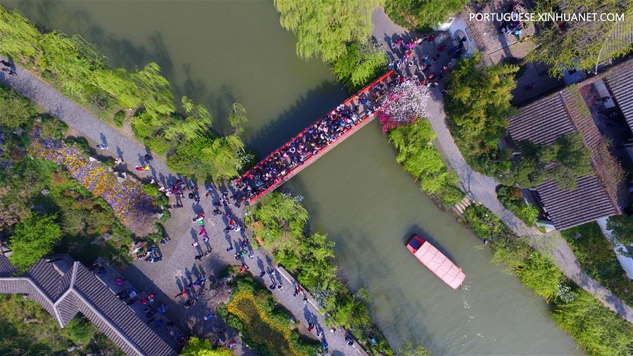 #CHINA-AERIAL VIEW-SPRING SCENERY (CN)