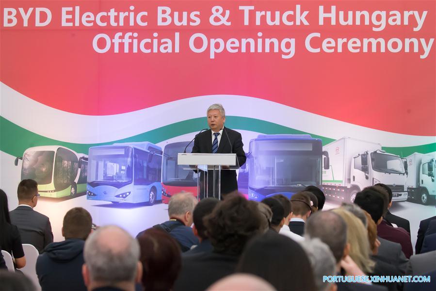 HUNGARY-KOMAROM-CHINA-BYD-FIRST EUROPEAN ELECTRIC BUS FACTORY