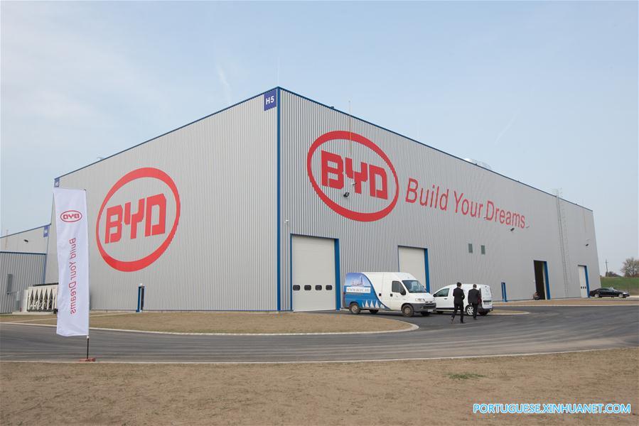 HUNGARY-KOMAROM-CHINA-BYD-FIRST EUROPEAN ELECTRIC BUS FACTORY