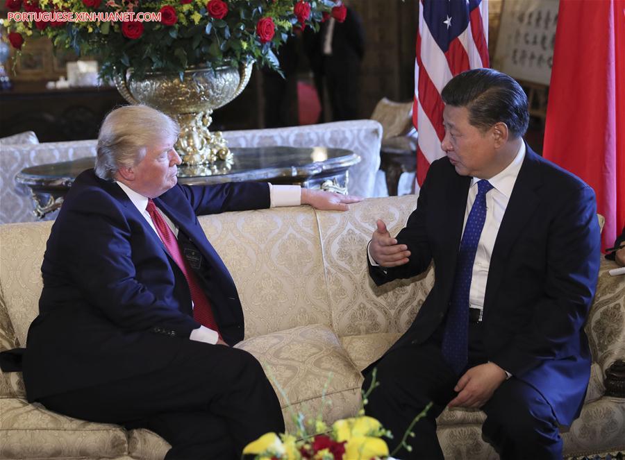 U.S.-CHINA-XI JINPING-TRUMP-MEETING