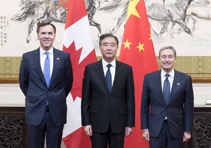 CHINA-BEIJING-WANG YANG-CANADA-ECONOMIC AND FINANCIAL DIALOGUE (CN)