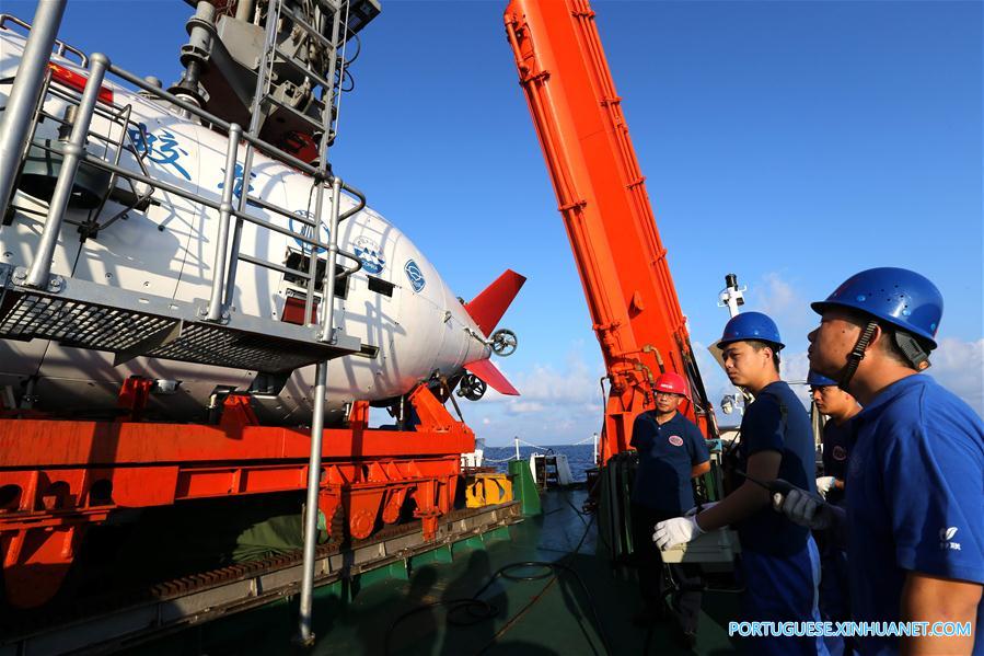 CHINA-SOUTH CHINA SEA-JIAOLONG-DIVE (CN)
