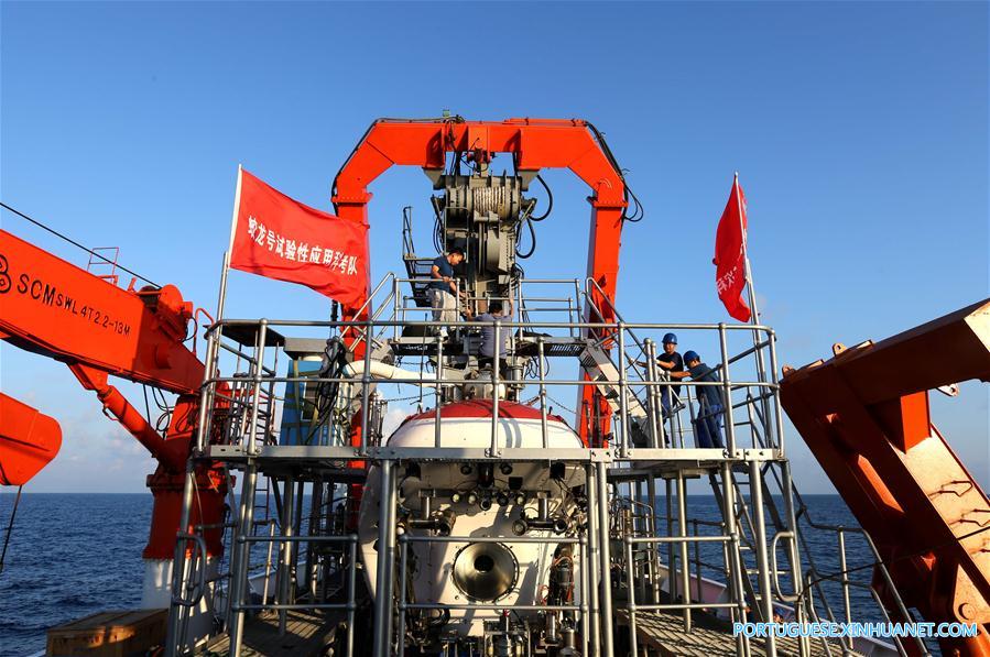 CHINA-SOUTH CHINA SEA-JIAOLONG-DIVE (CN)