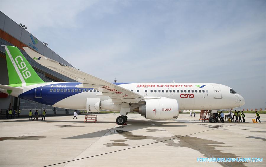 CHINA-SHANGHAI-C919-FLIGHT(CN)