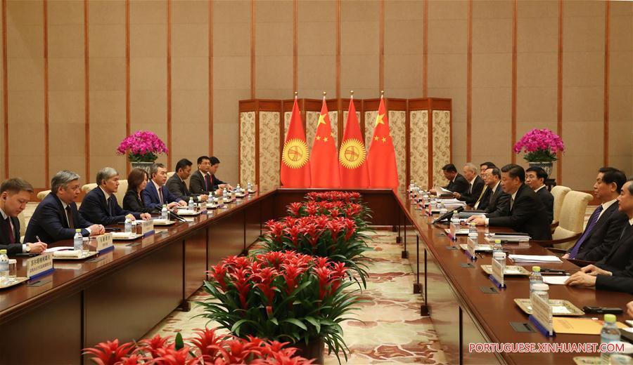 CHINA-KYRGYZSTAN-PRESDIENTS-MEETING (CN)
